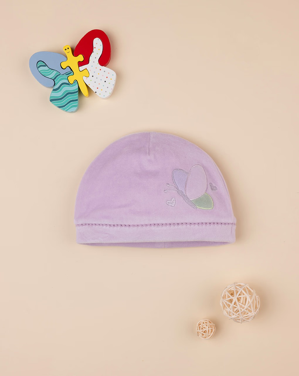 Kapuç velur,Prenatal - 0-1 Muaj, Lejla