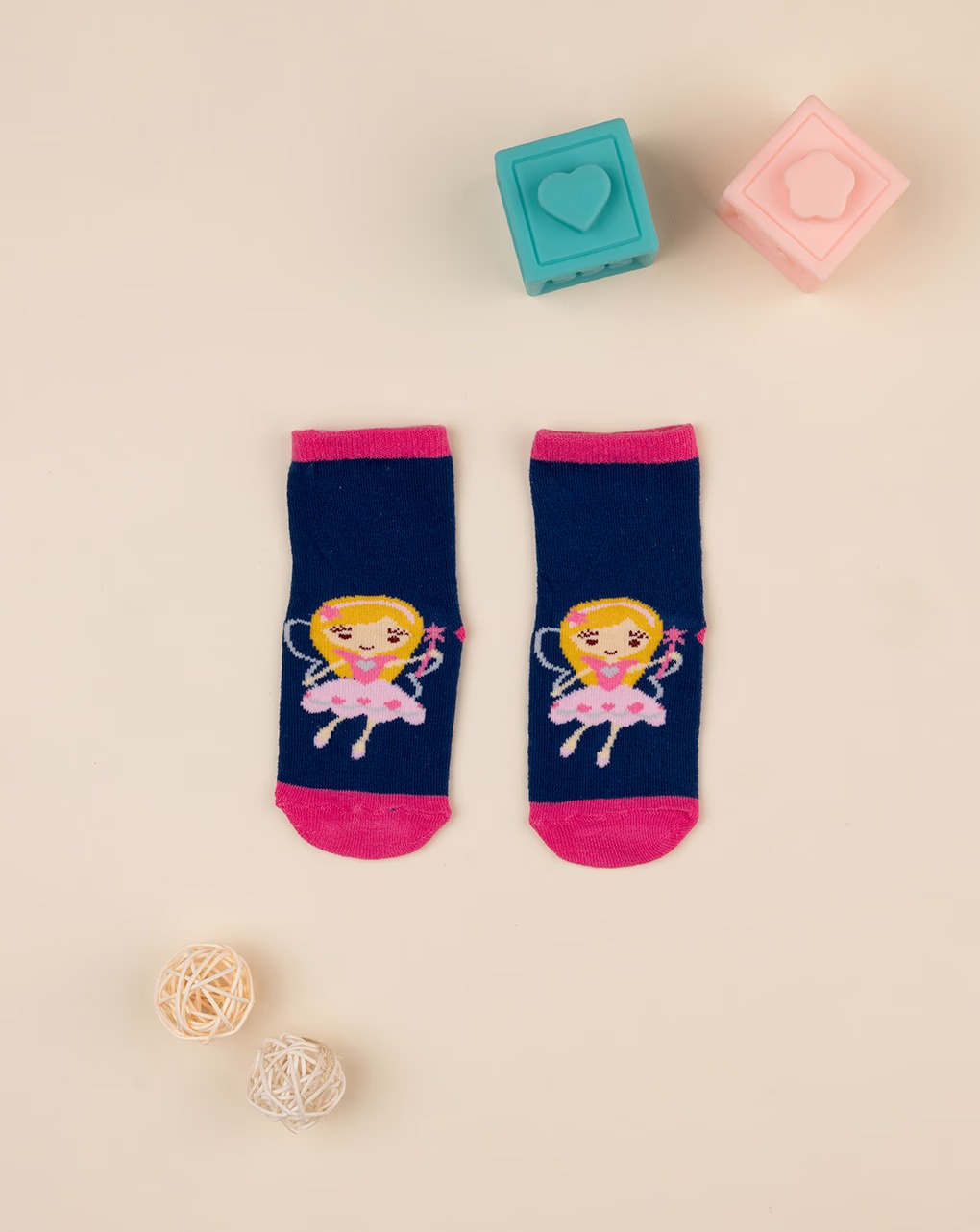 Çorape për vajza,Prenatal - 6-12 Muaj, Blu