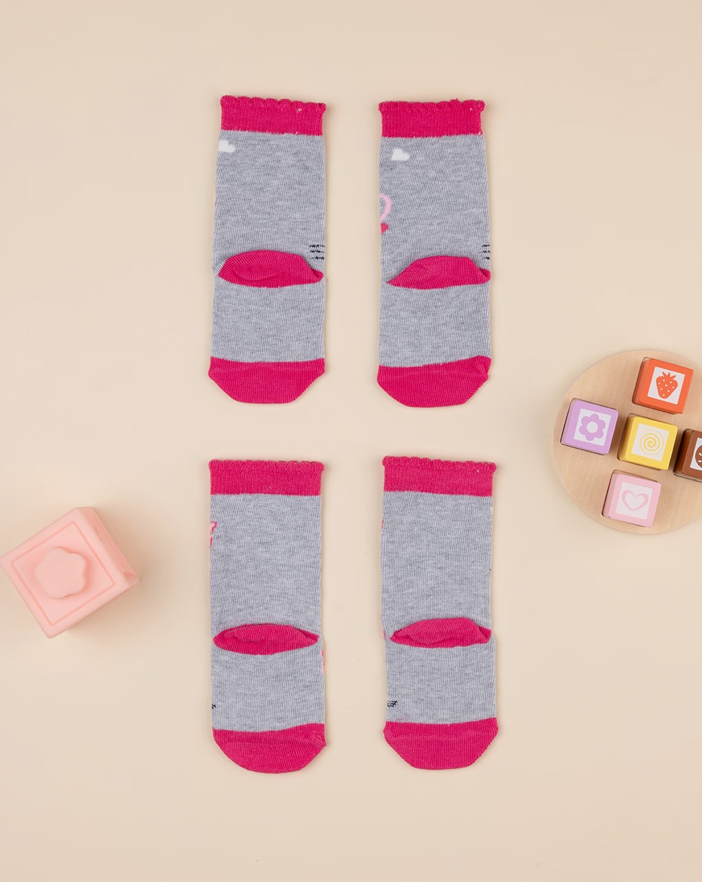 Çorape set me 2 palë për vajza, Prenatal