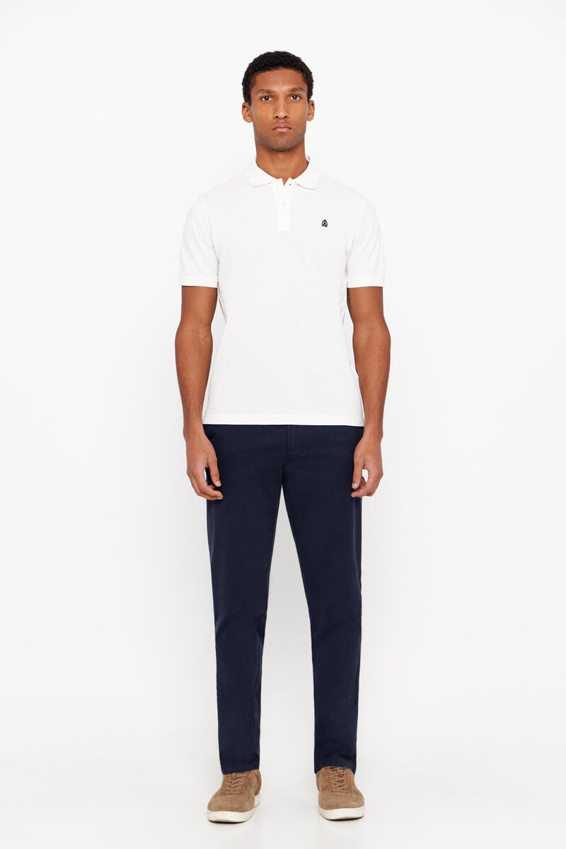 Pantallona chinos slim fit, Cortefiel