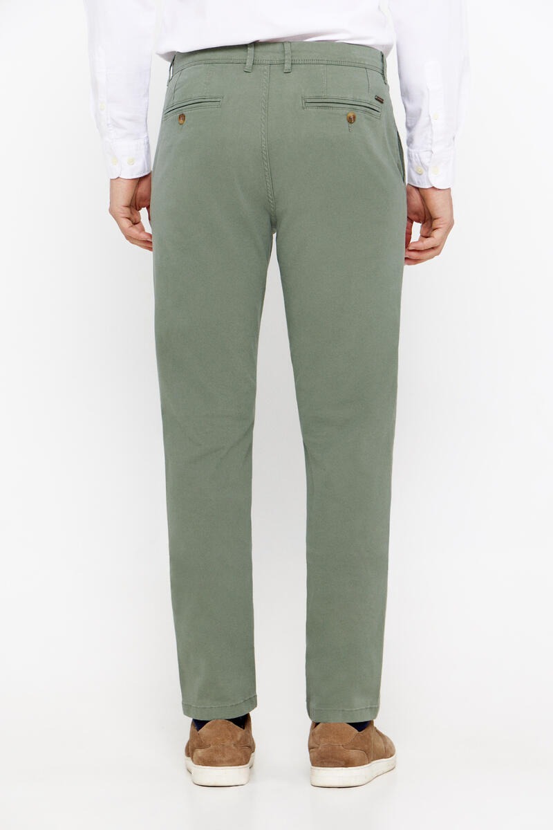 Pantallona chinos slim fit, Cortefiel