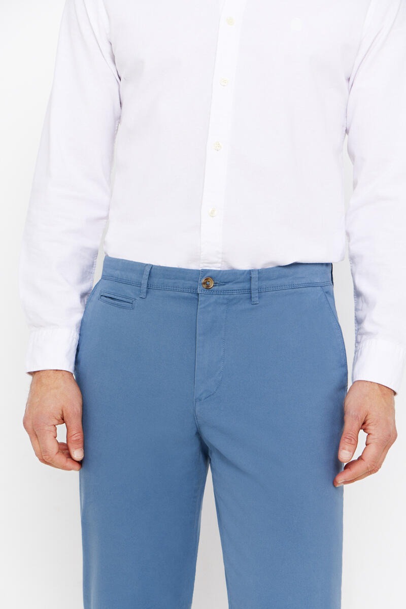 Pantallona chinos slim fit, Cortefiel