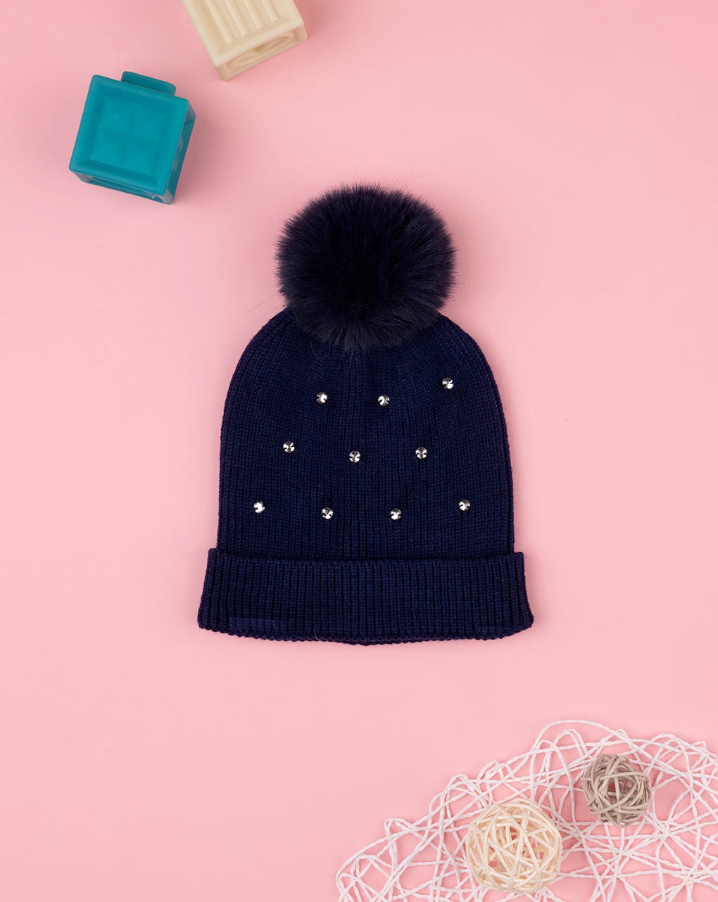 Kapuç I butë me gurë, Prenatal - Blu