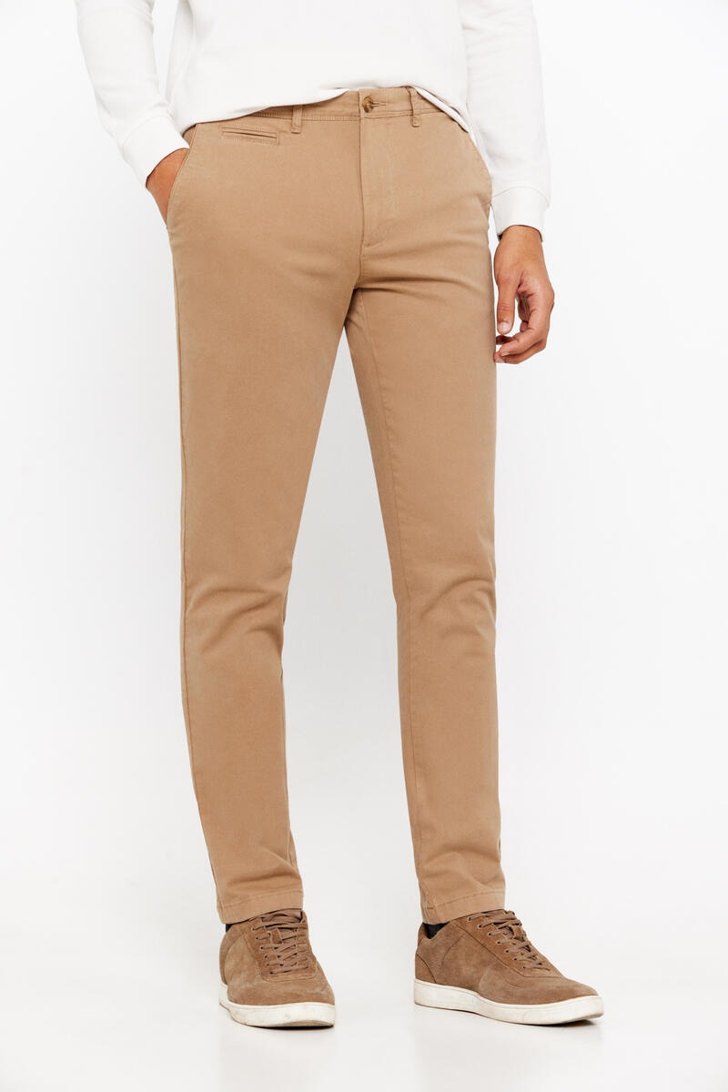 Pantallona chinos slim fit, Cortefiel