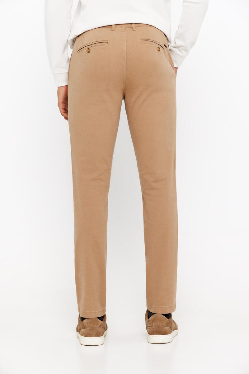 Pantallona chinos slim fit, Cortefiel