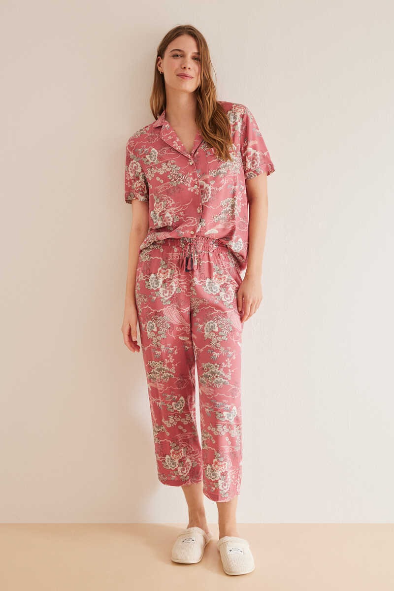 Pizhama print floral, Women Secret