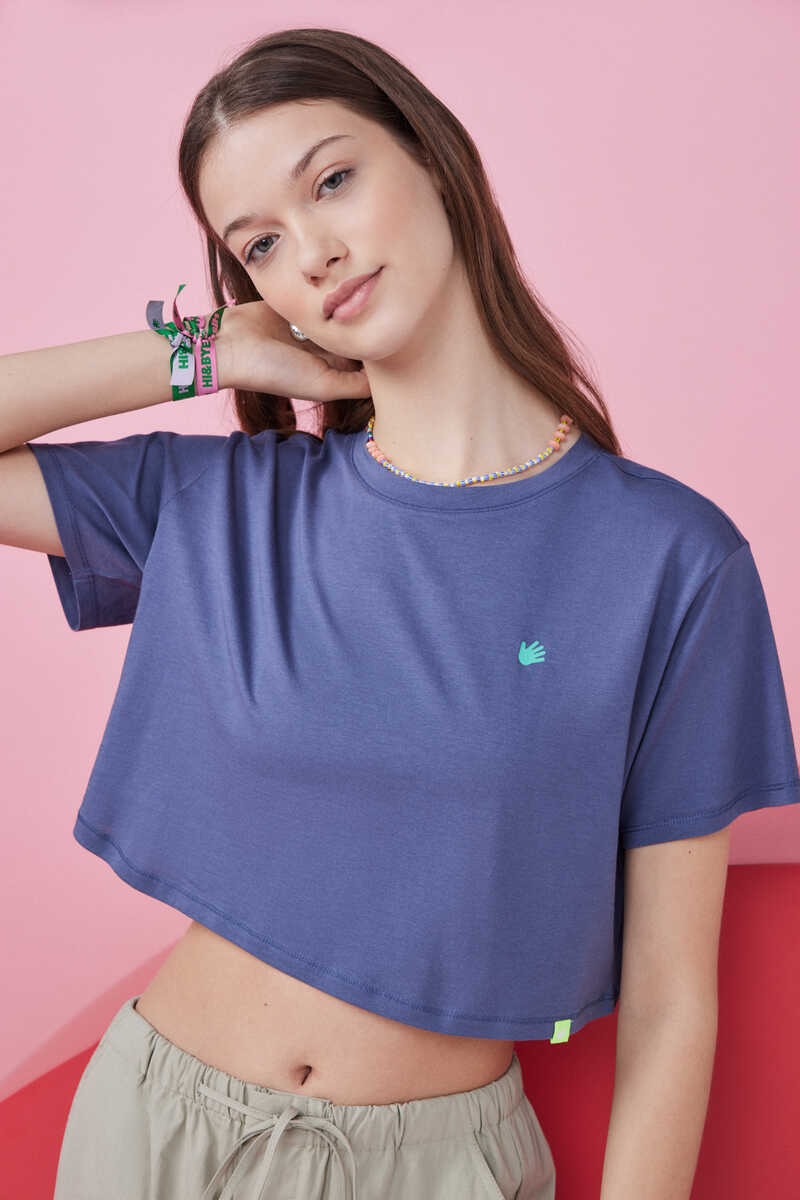 T-shirt crop