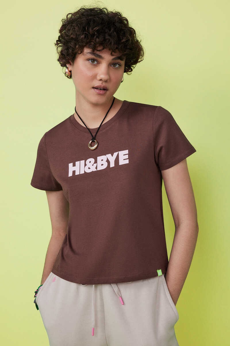 T-shirt, Hi &amp; Bye