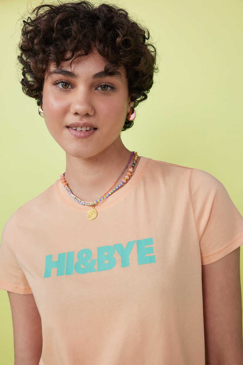 T-shirt, Hi &amp; Bye