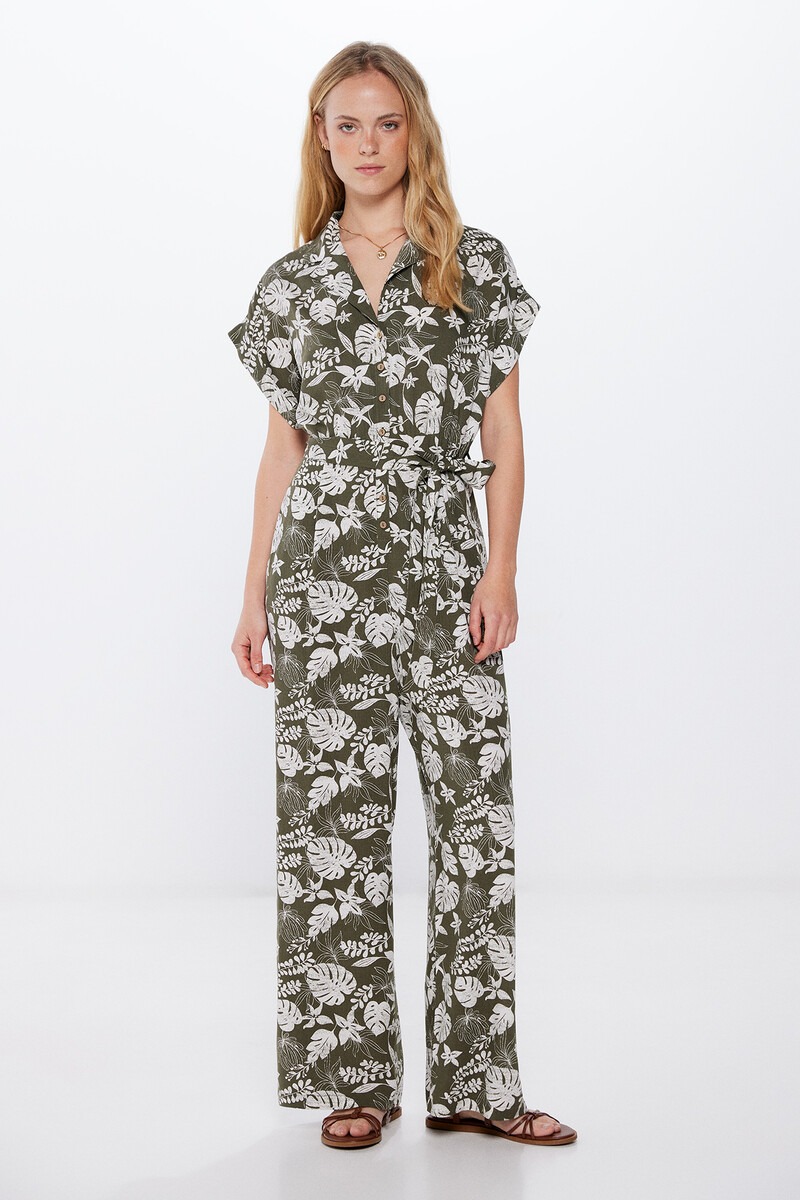 Jumpsuit me printe