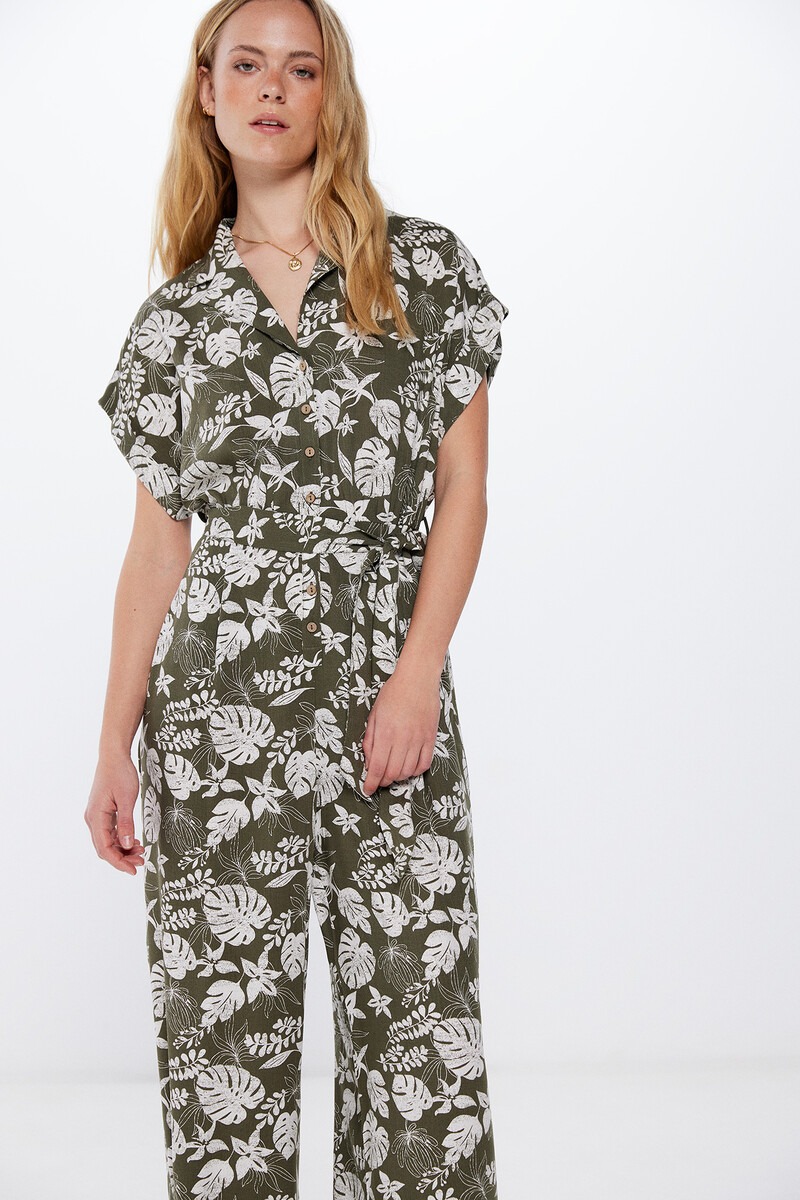 Jumpsuit me printe