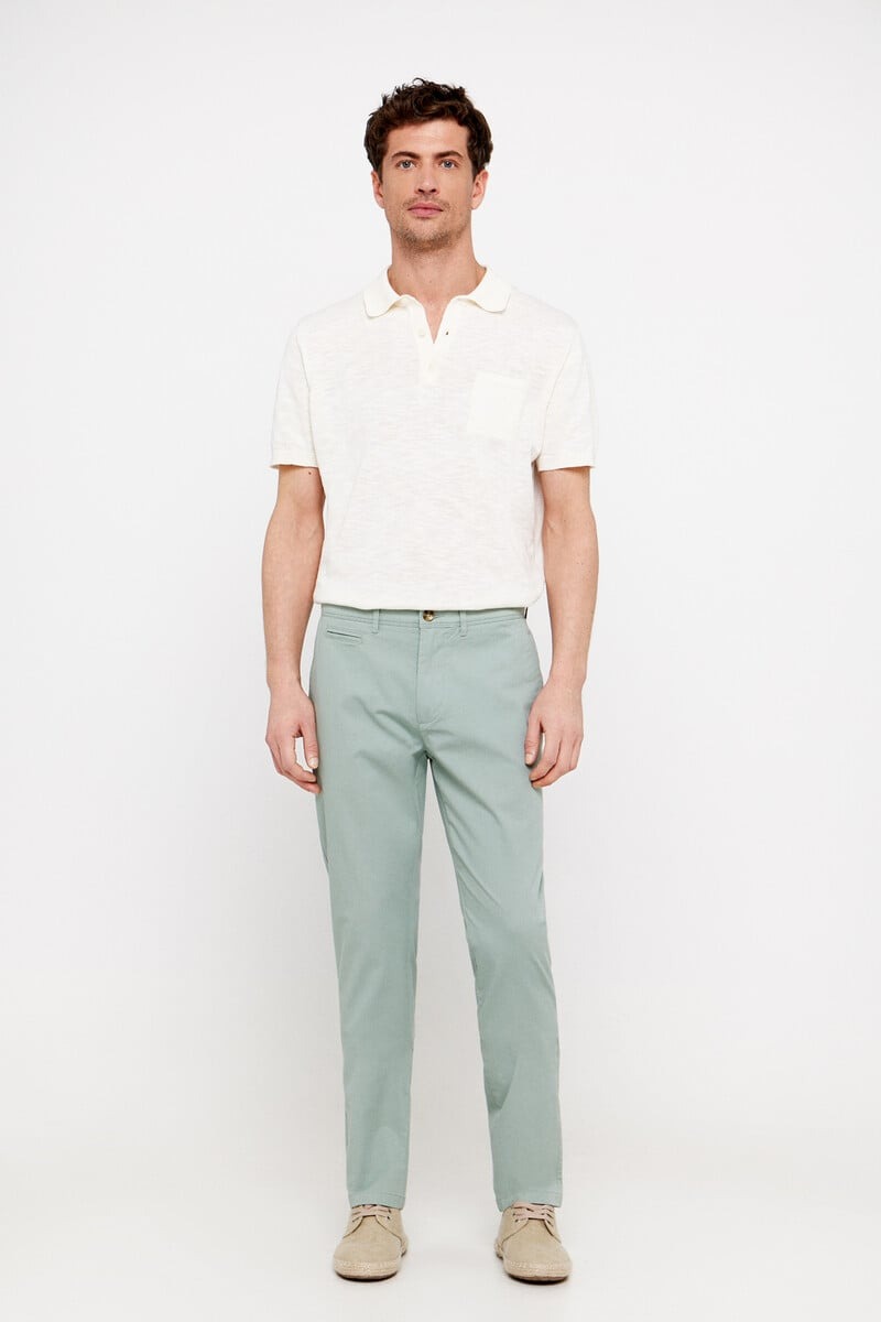 Pantallona chino slim