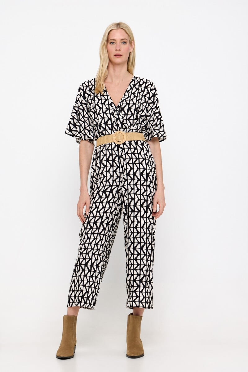 Jumpsuit me printe