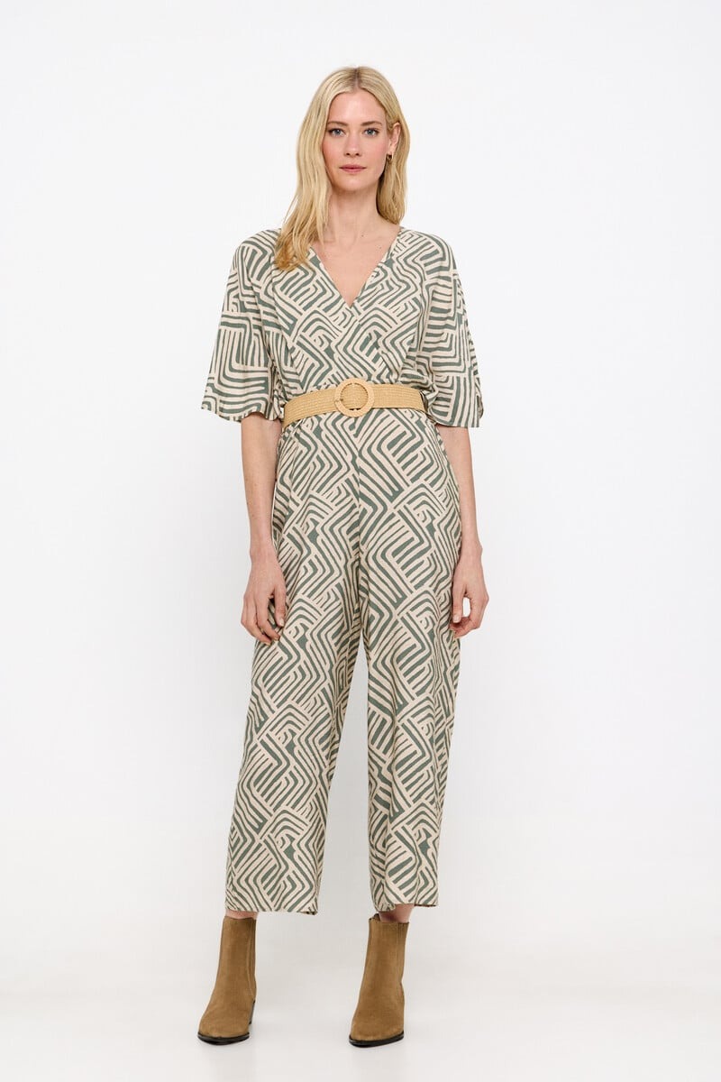 Jumpsuit me printe