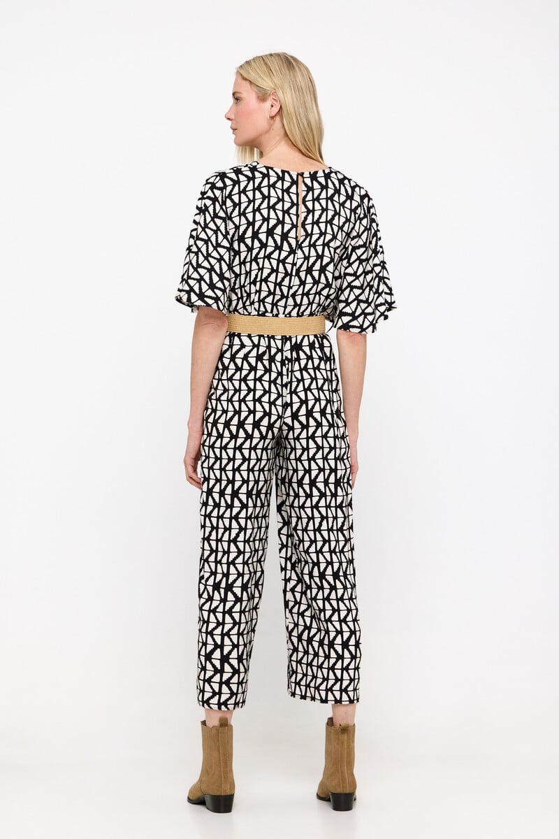 Jumpsuit me printe