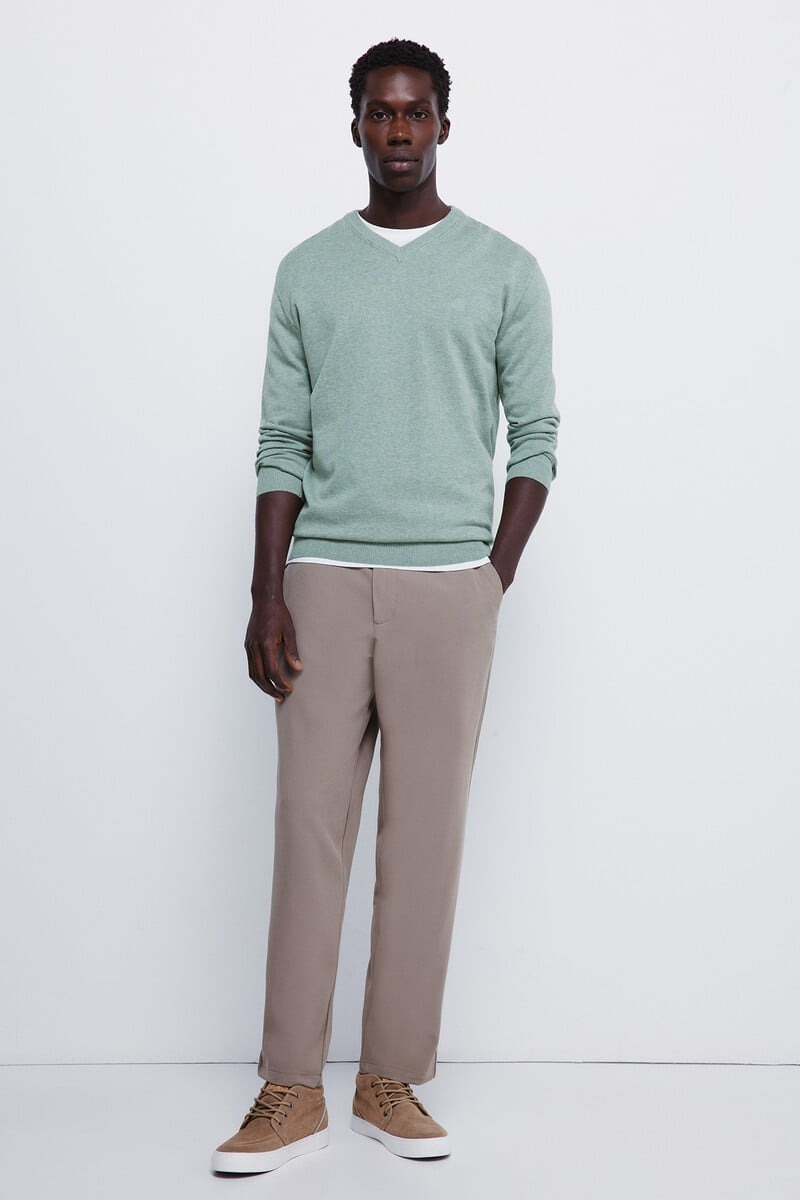 Pulovër bazike, Springfield - S