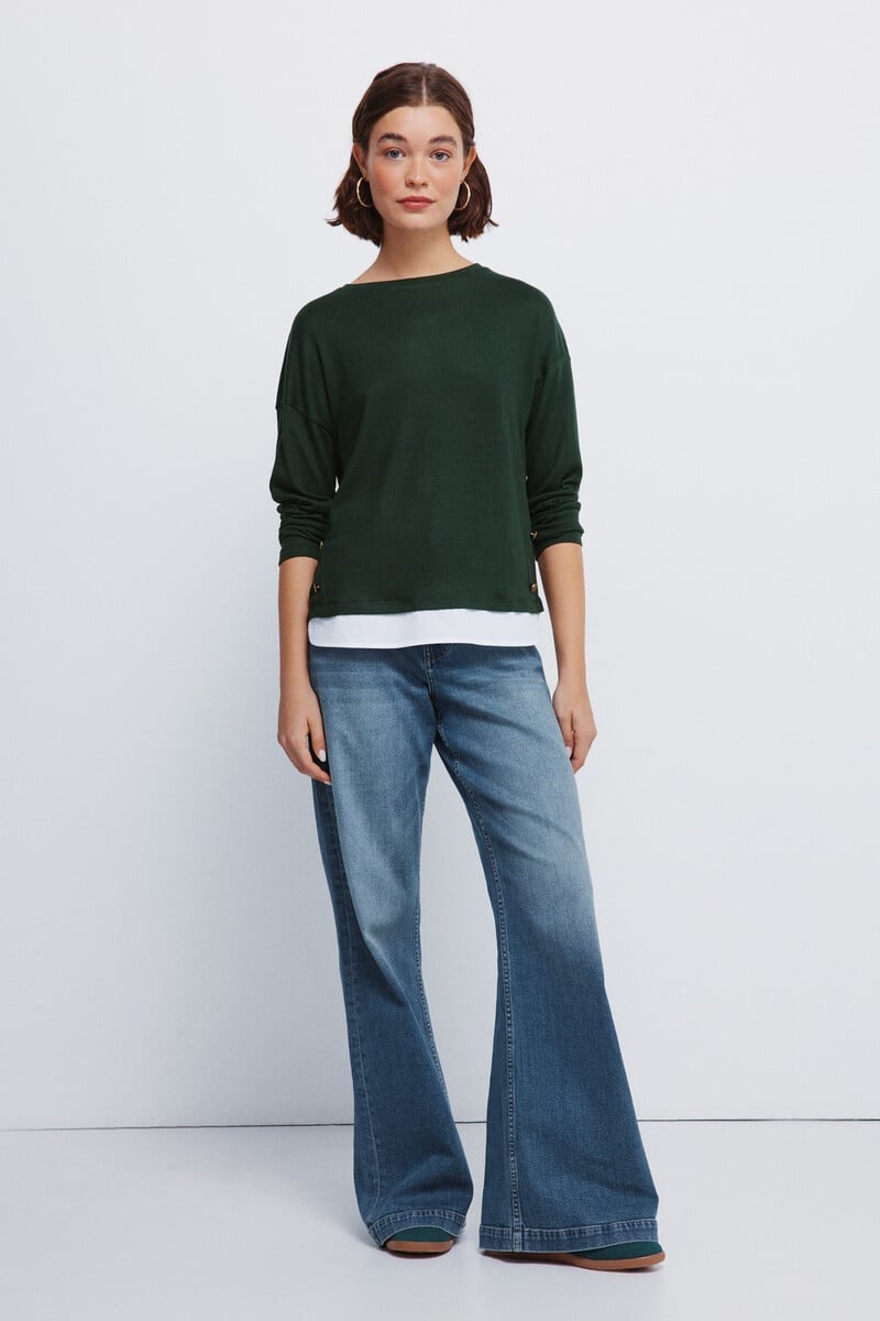 Bluzë me mëngë të gjata, Springfield - S