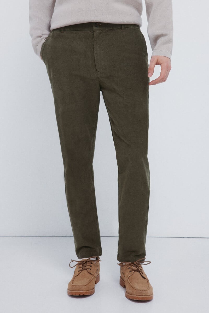 Pantallona Slim-fit, Springfield