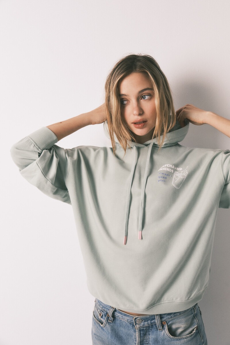 Hoodie me kapuç, Hi&amp; Bye