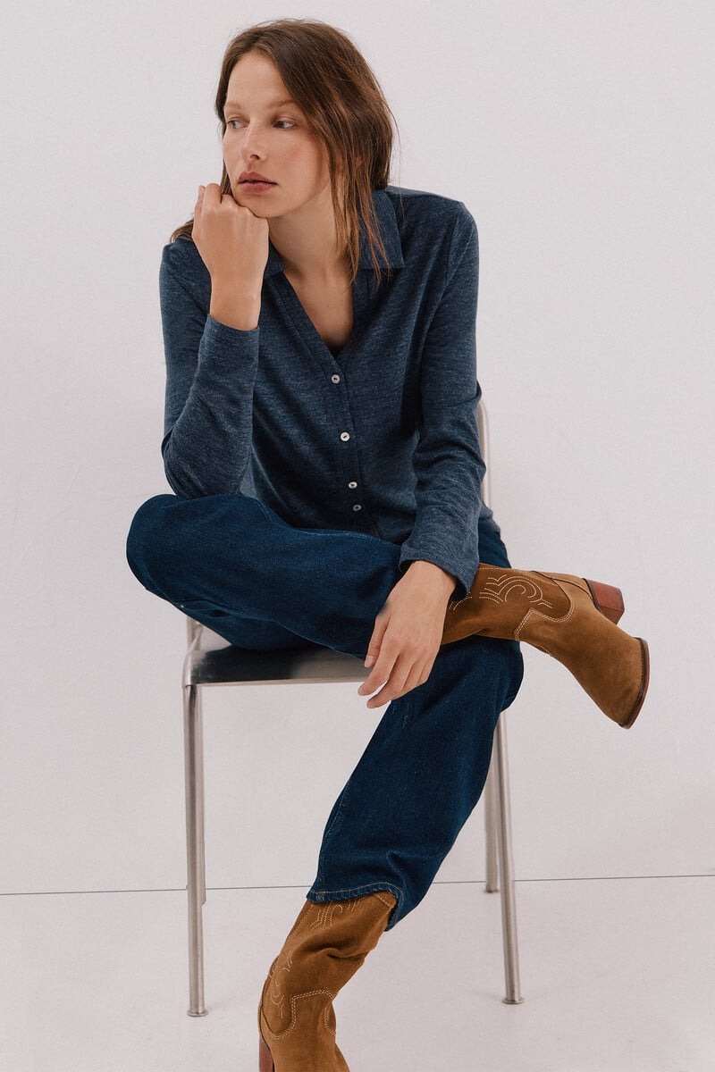 Bluzë me mëngë të gjata, Cortefiel