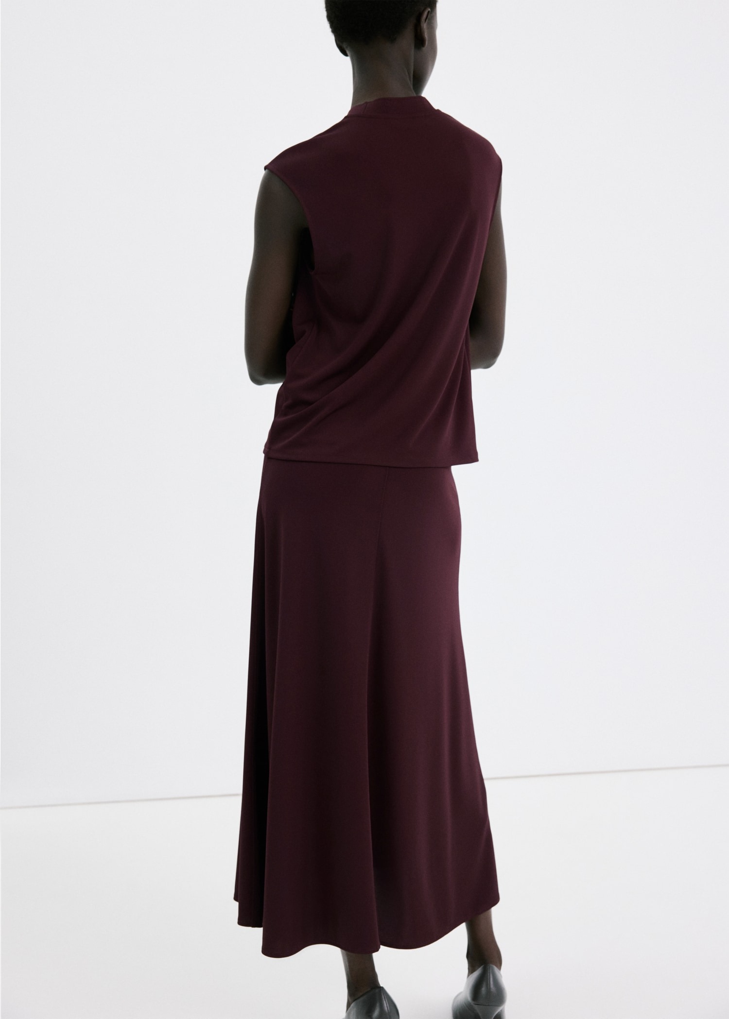 Bluzë me mëngë të shkurtra, Mango