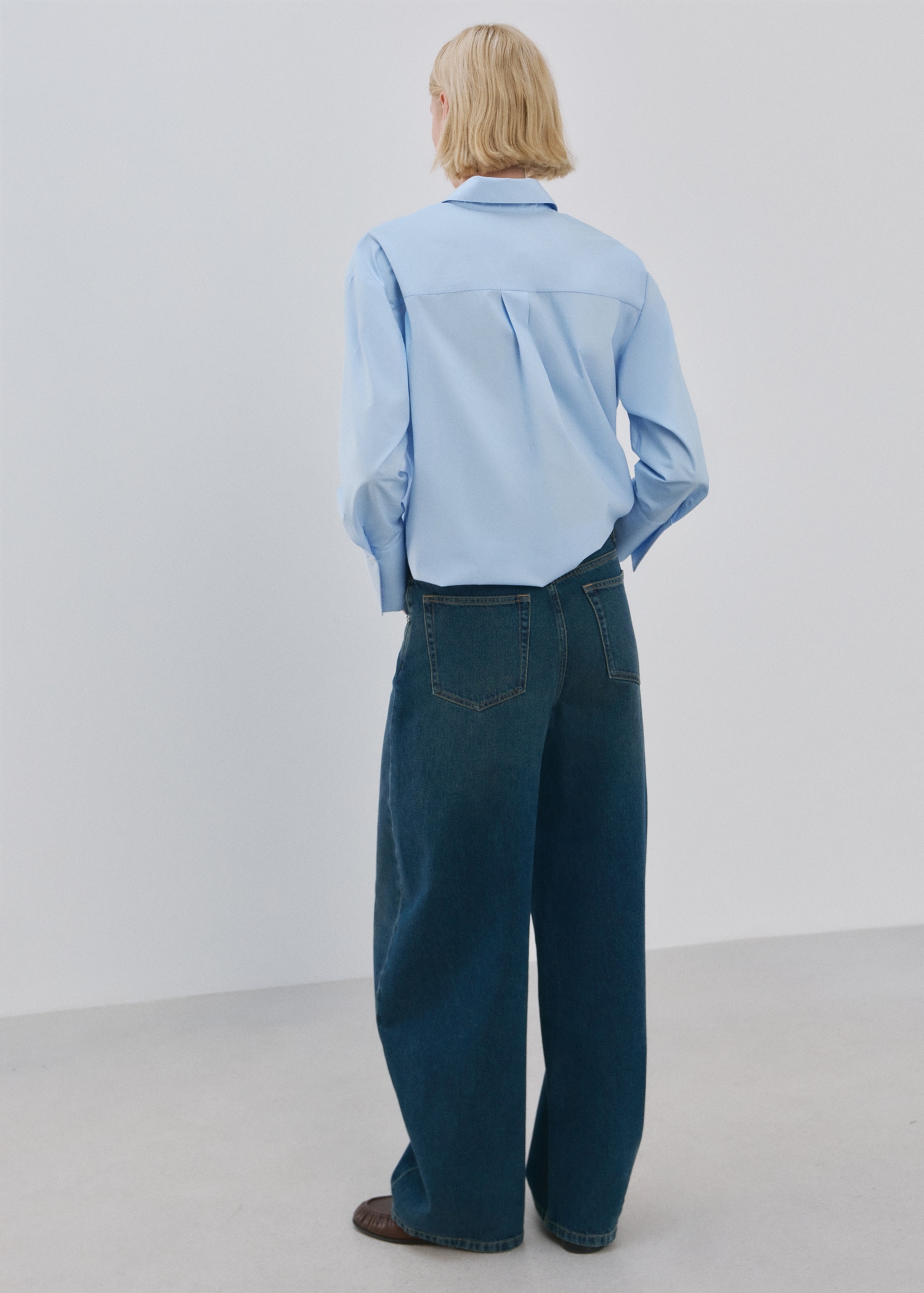 Këmishë me mëngë të gjata, Mango