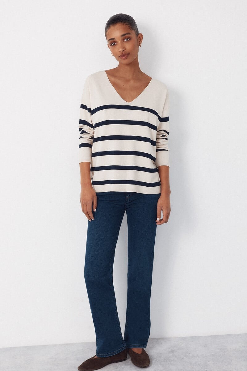 Bluzë me mëngë të gjata, Cortefiel - M