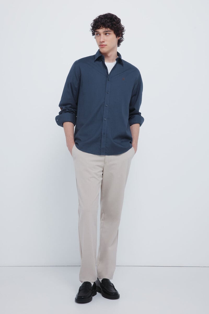 Këmishë regular-fit, Springfield - XL