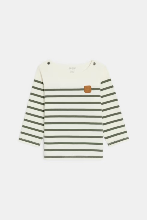 Bluzë me mëngë të gjata, Okaidi - 18 Muaj