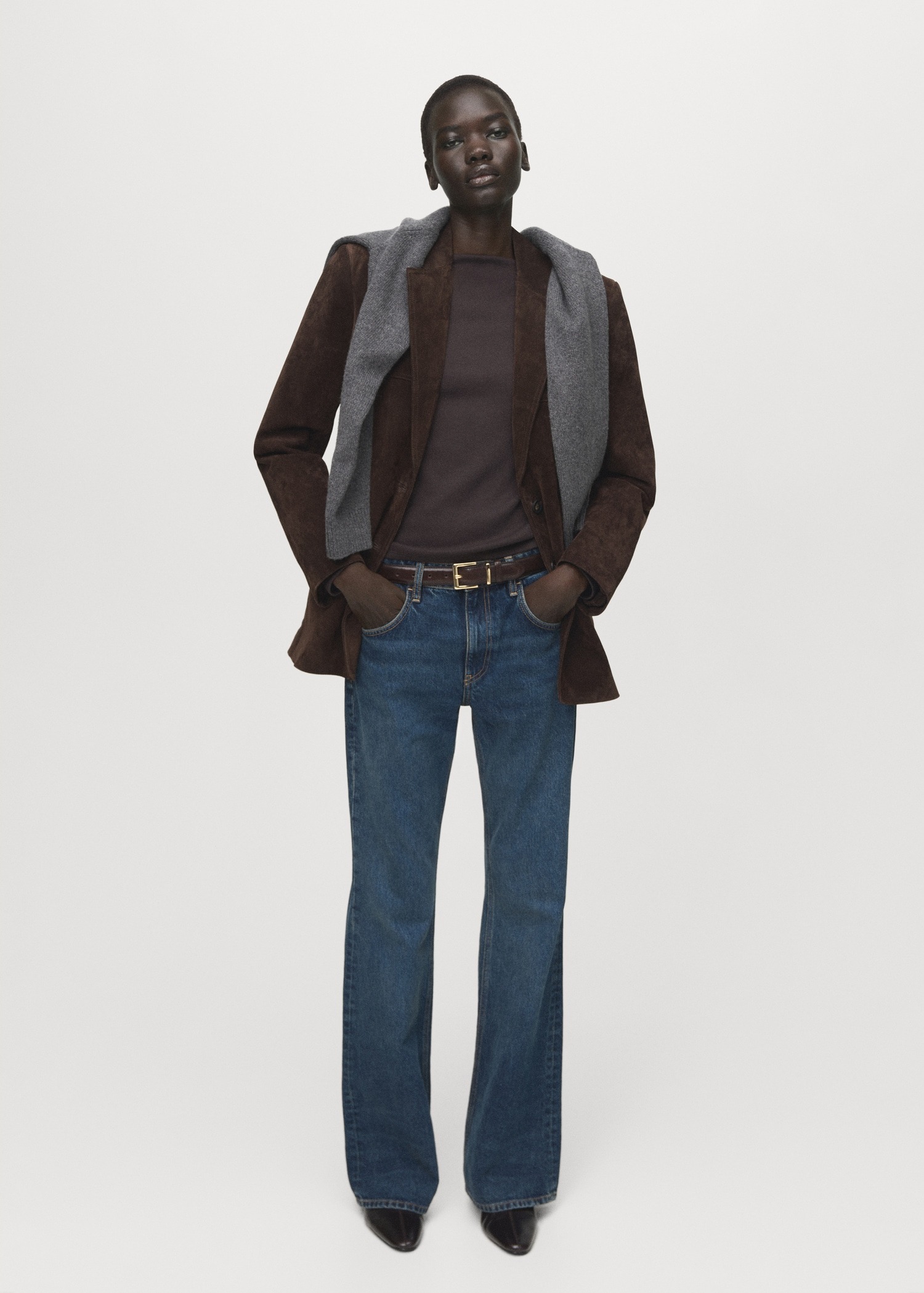 Bluzë me mëngë të gjata, Mango