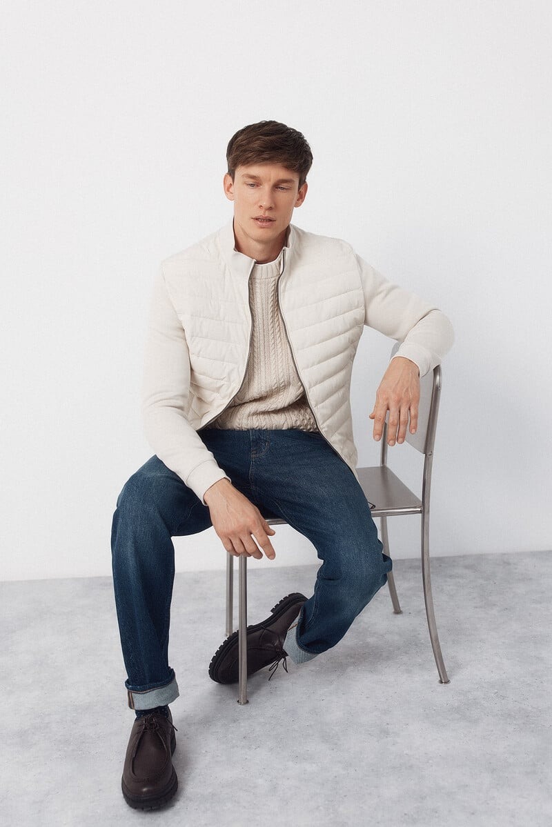 Triko me zinxhir, Cortefiel - L