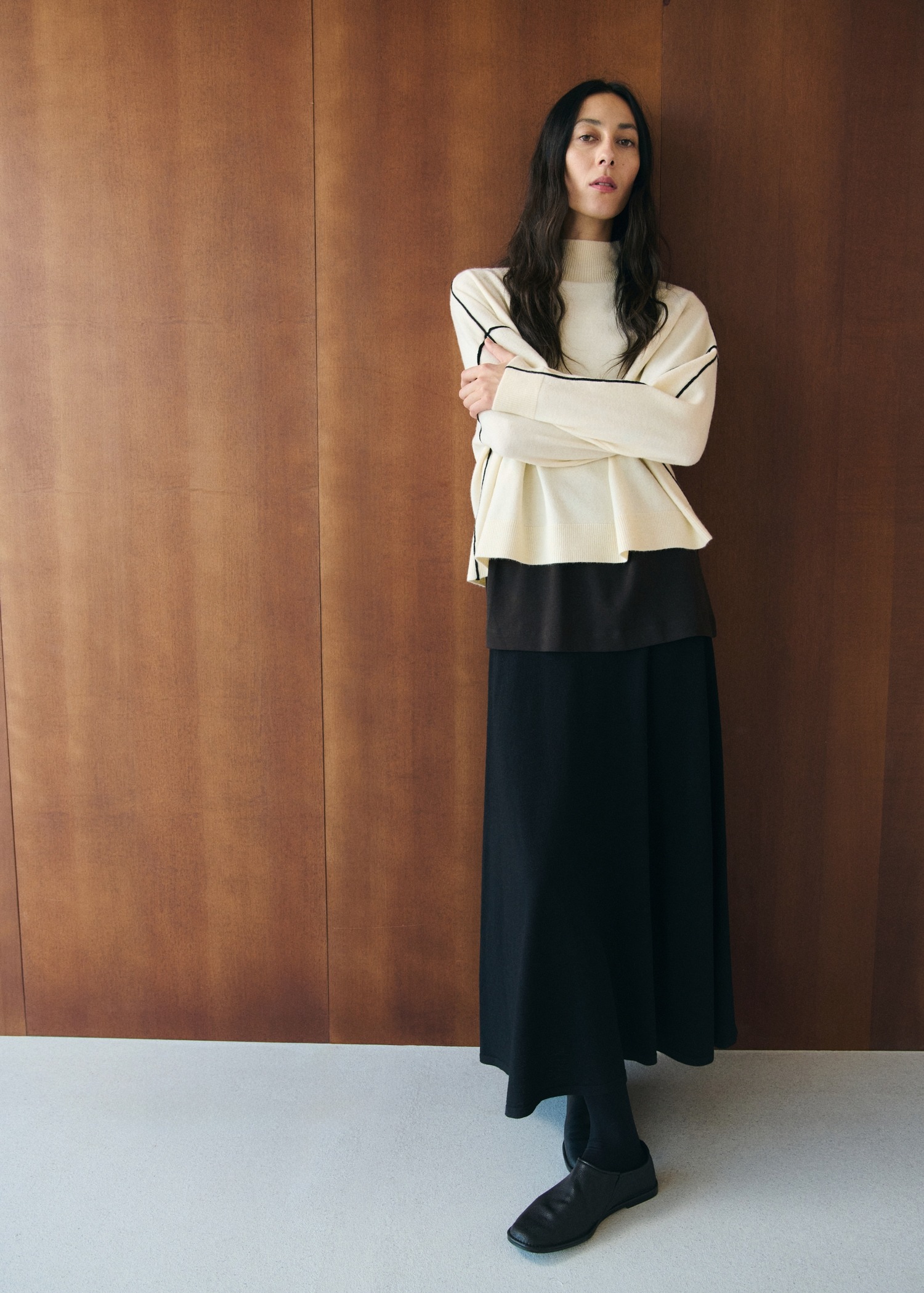 Pulovër, Mango - M, Bezhë