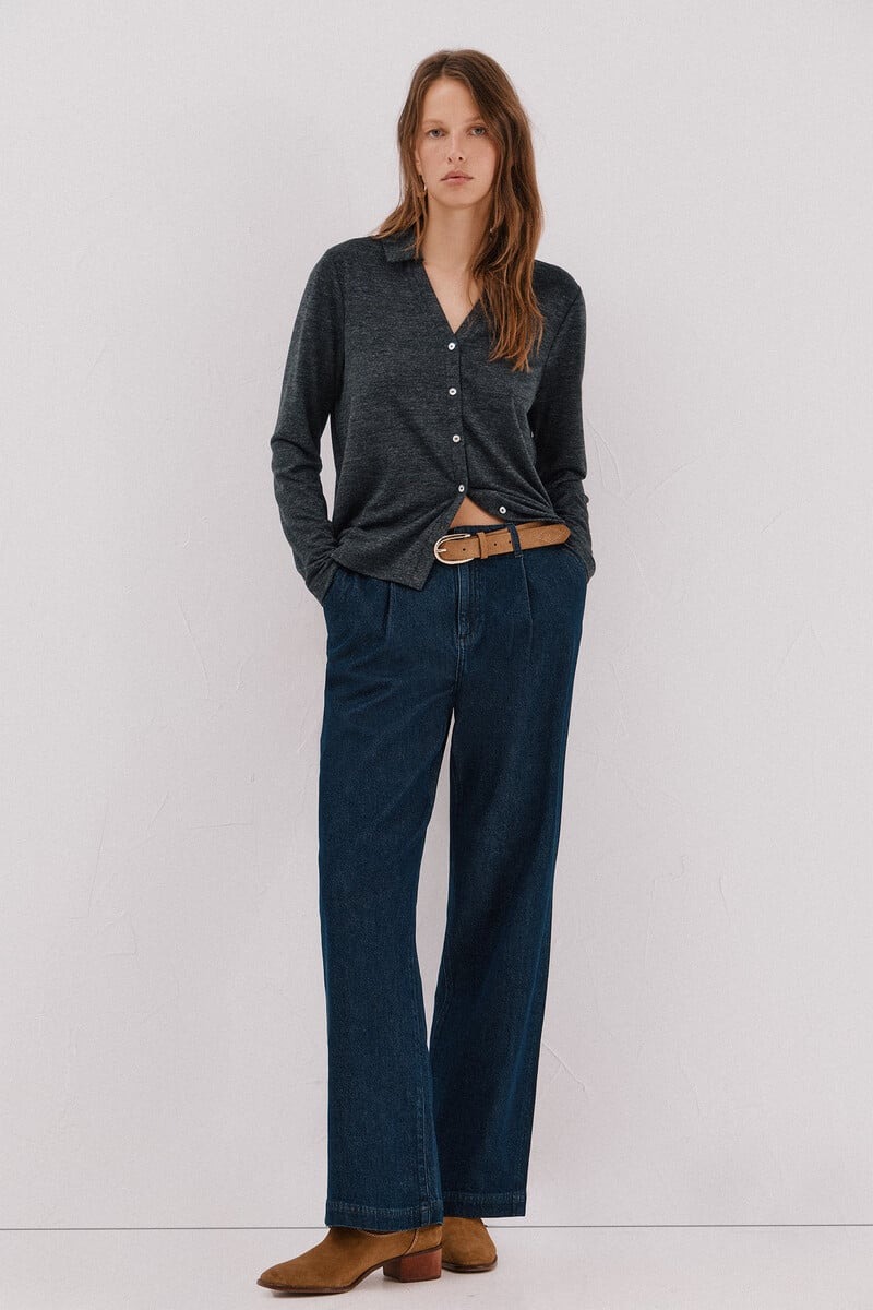 Bluzë me mëngë të gjata, Cortefiel - L