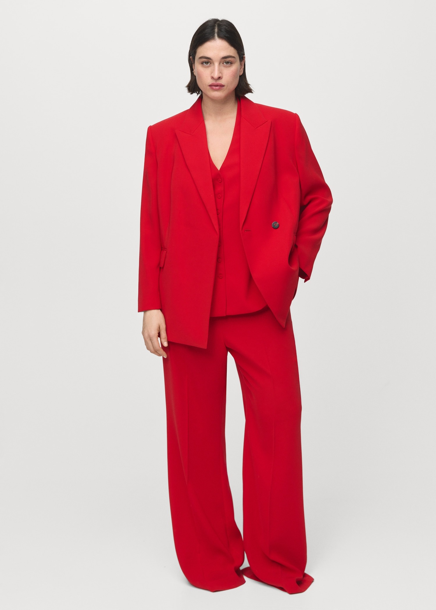 Pantallona kostumi, Mango - 38, E zezë