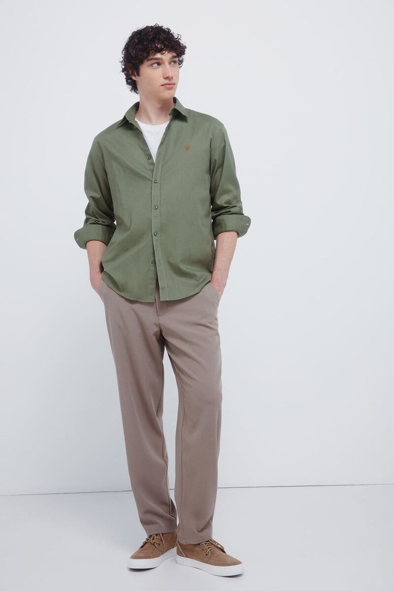 Këmishë regular-fit, Springfield - XXXL