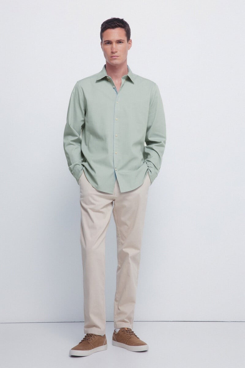 Këmishë për meshkuj, Springfield - XXL