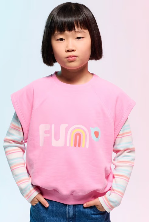 T-shirt për vajza, Okaidi