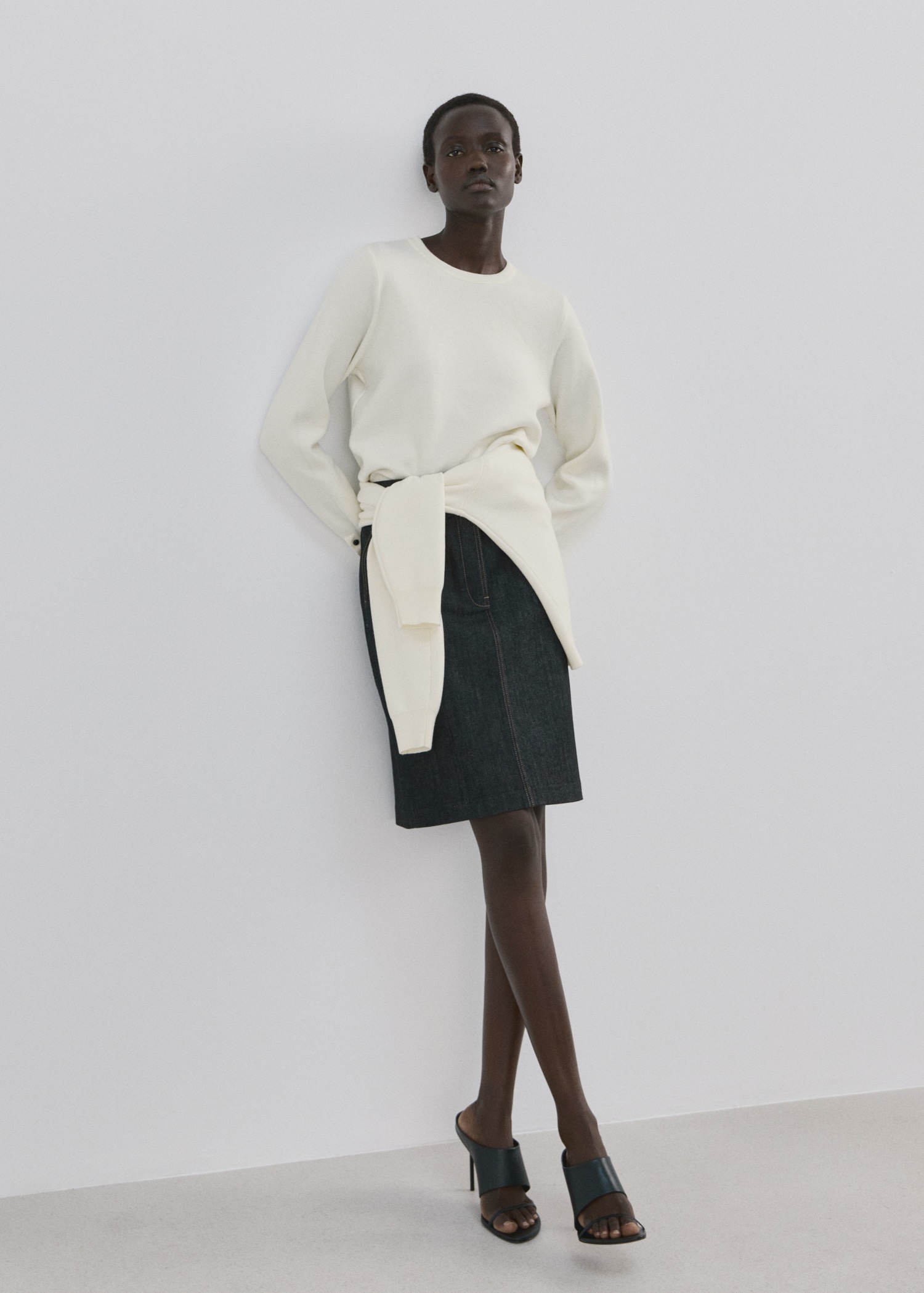 Pulovër me mëngë të gjata, Mango - S, Pana