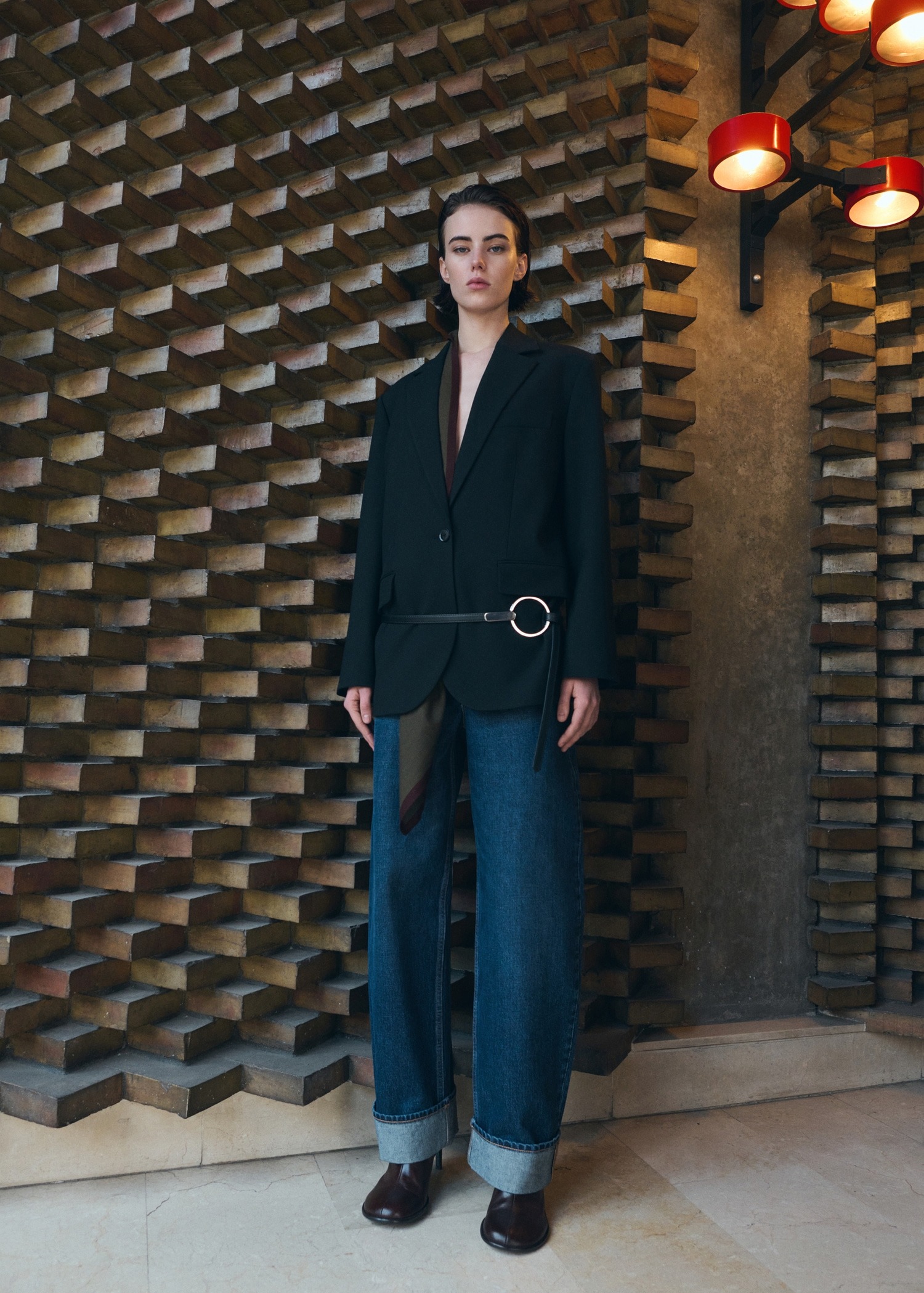 Xhinse të gjata, Mango - 34, Blu