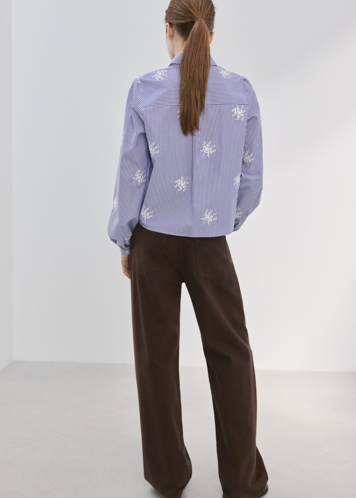 Këmishë me printe, Mango