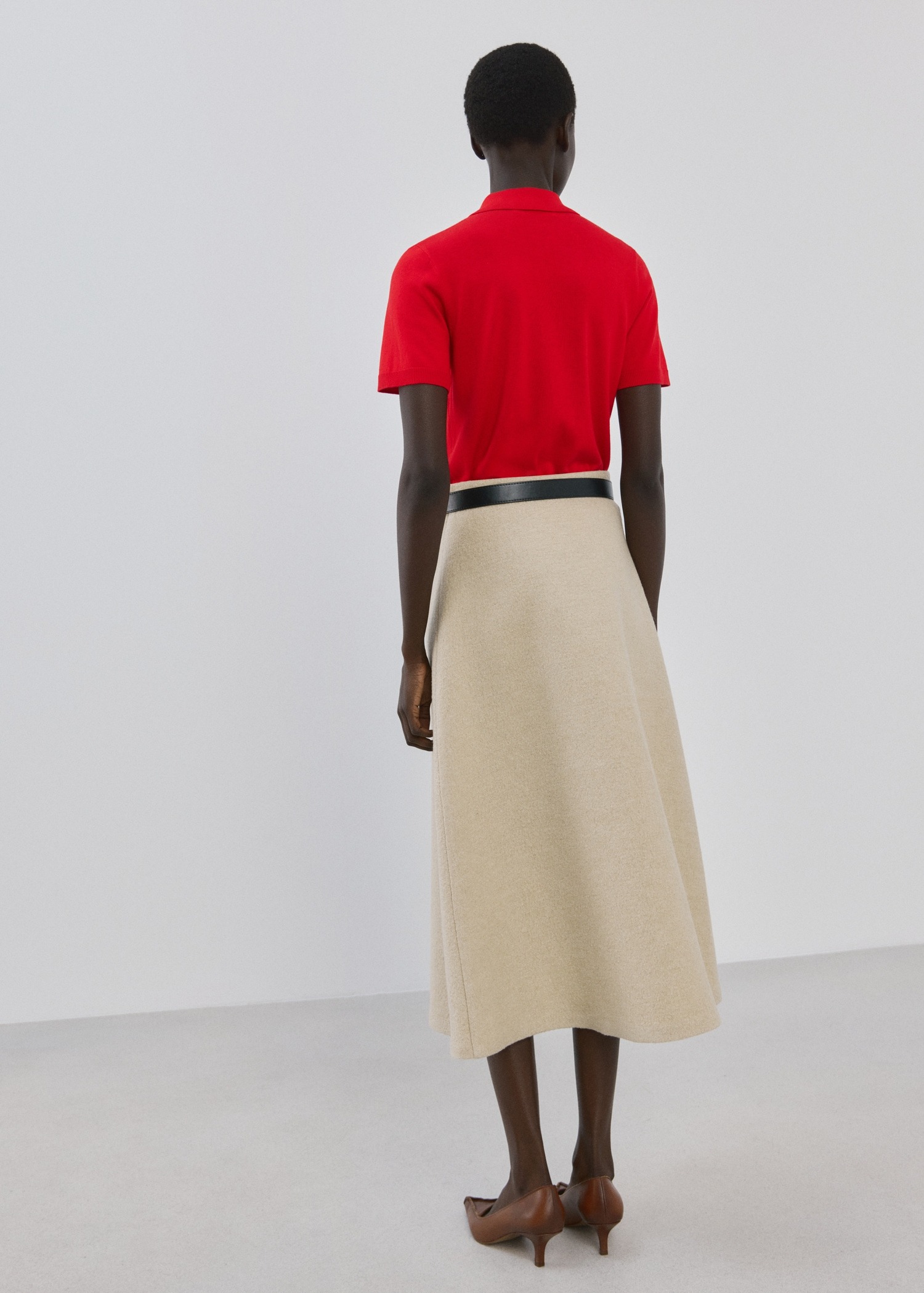 Bluzë me jakë Polo, Mango