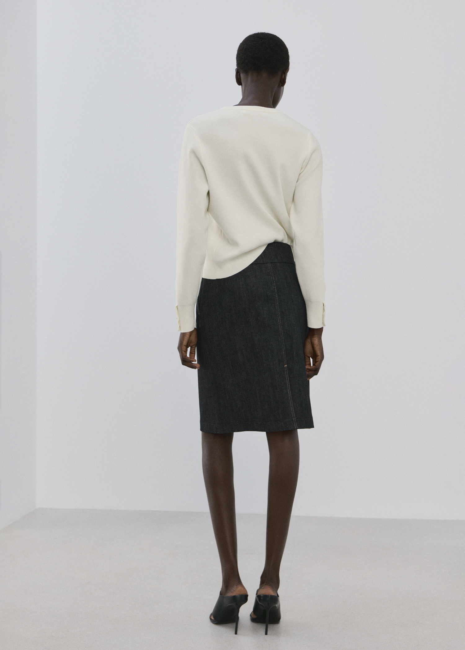 Pulovër me mëngë të gjata, Mango