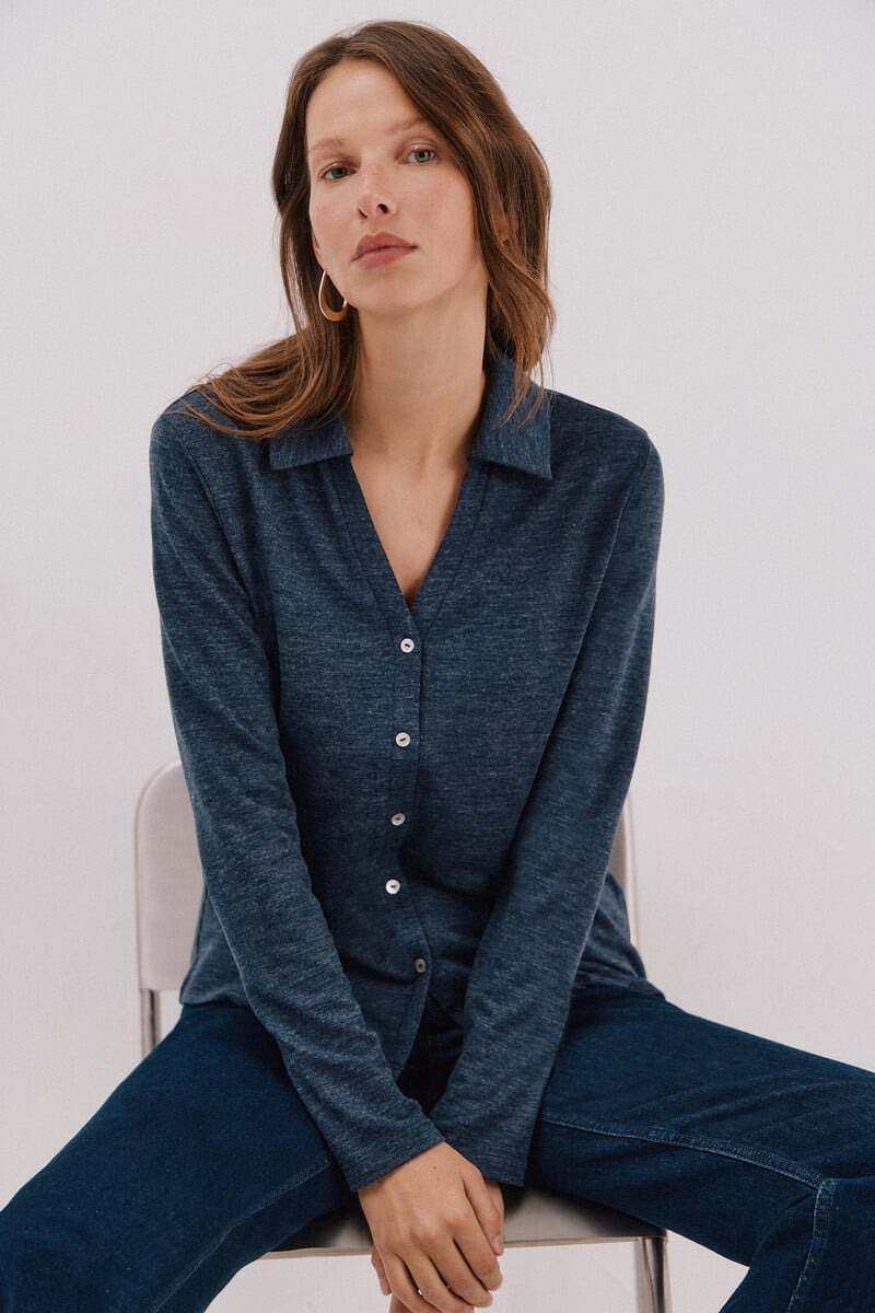 Bluzë me mëngë të gjata, Cortefiel