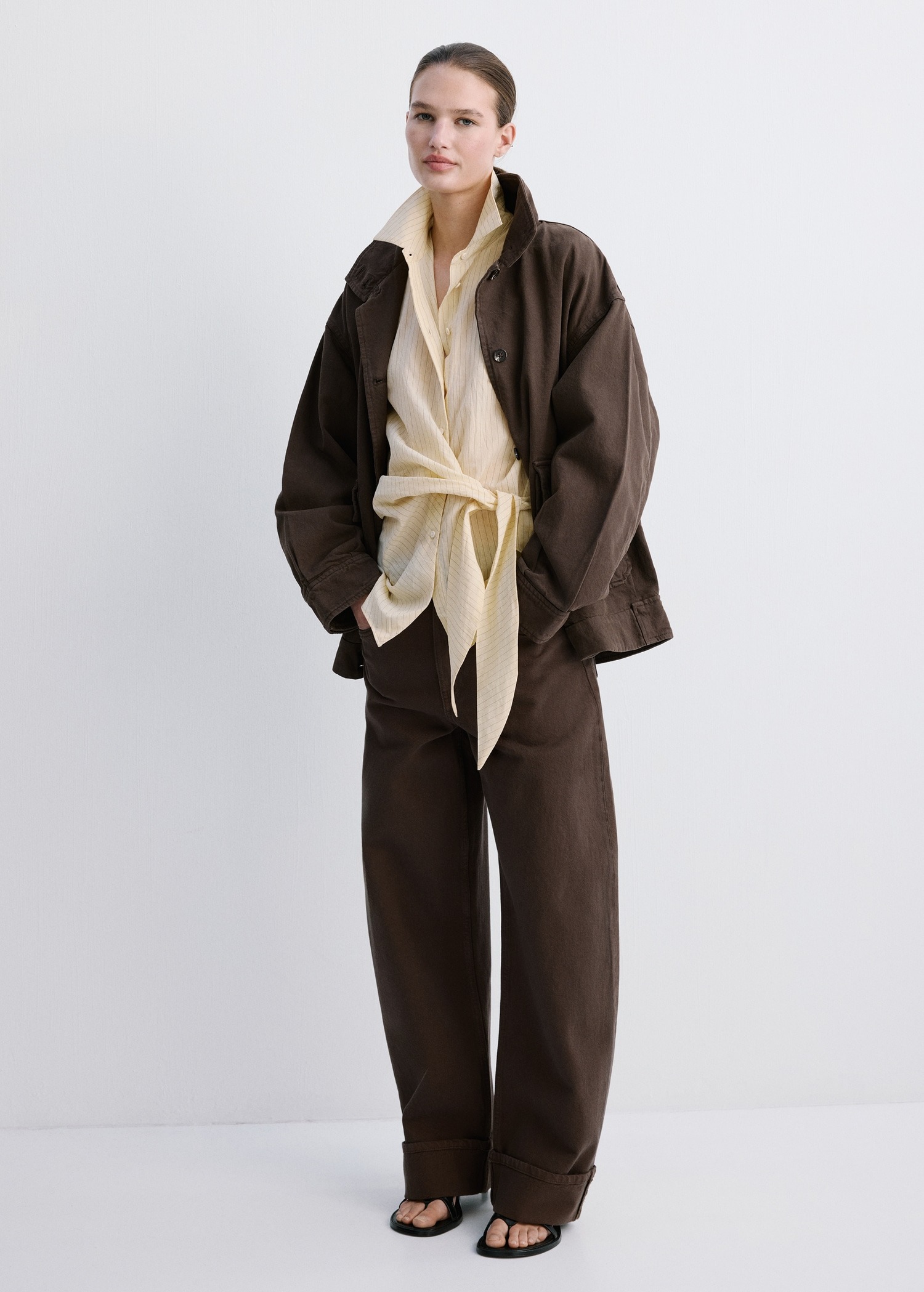 Xhinse të gjata, Mango - 38, Bojëkafe