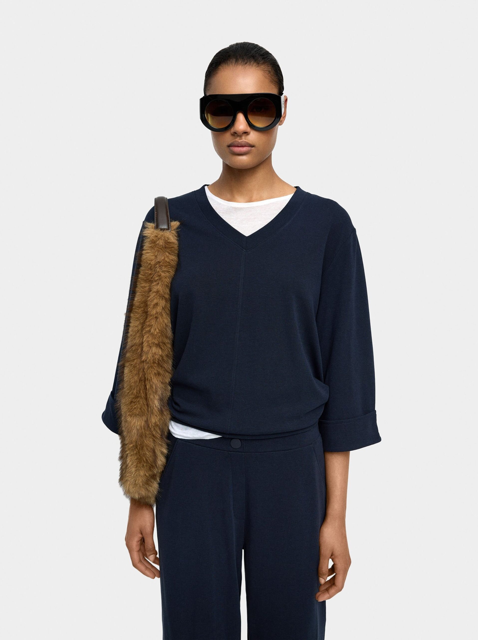 Bluzë me jakë V, Parfois - M-L