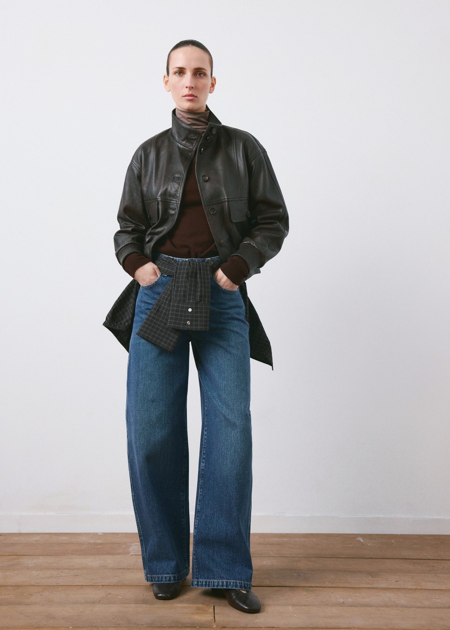 Xhinse të gjata, Mango - 34, Blu