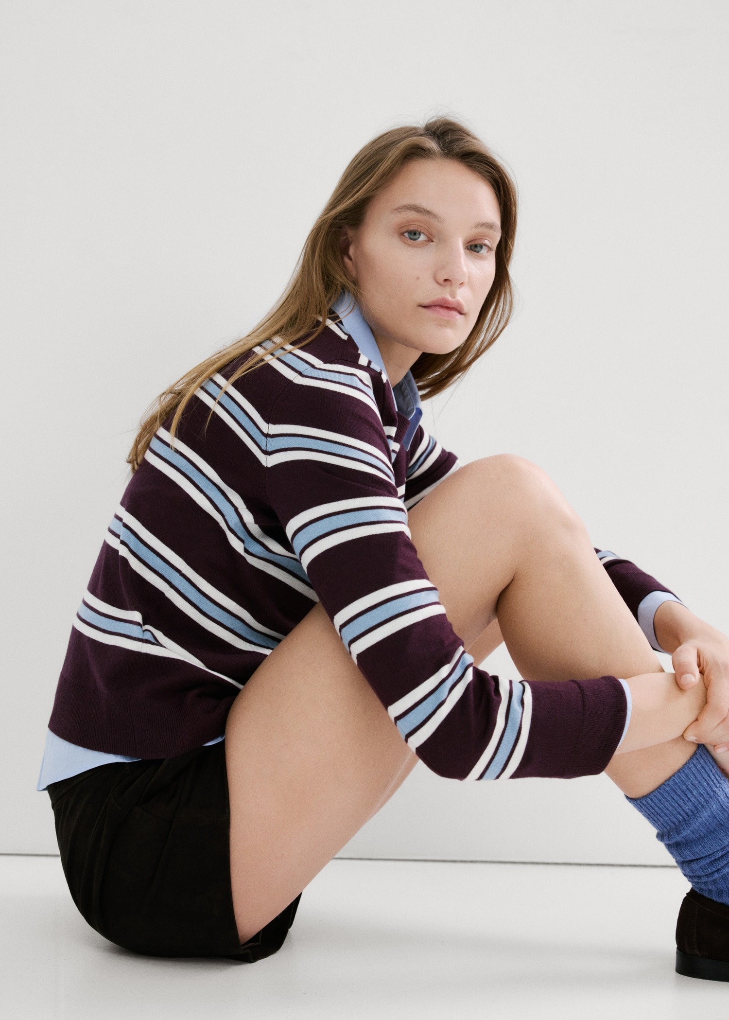 Bluzë me mëngë të gjata, Mango