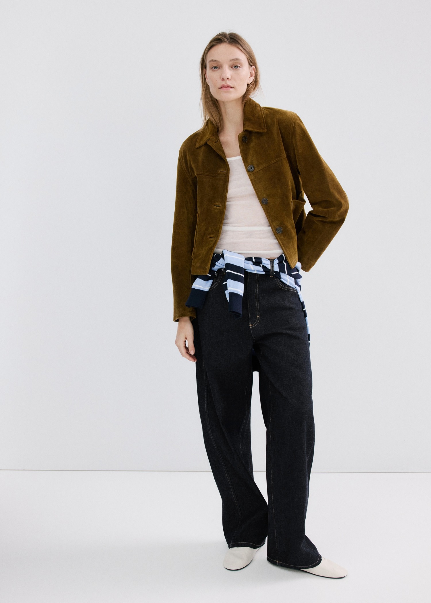 Xhinse të gjata, Mango - 34, Blu