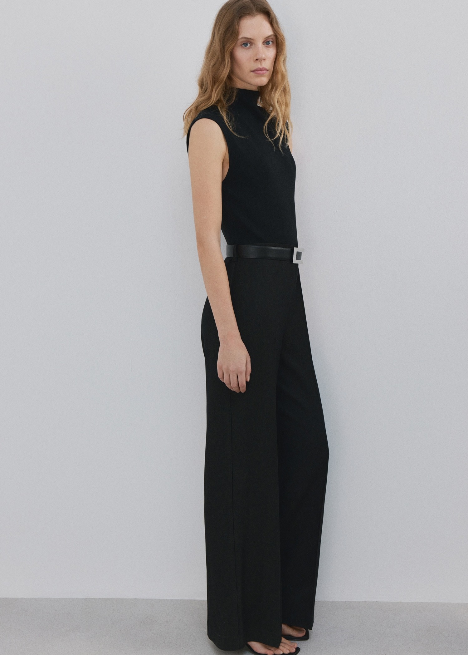 Jumpsuit i gjatë, Mango