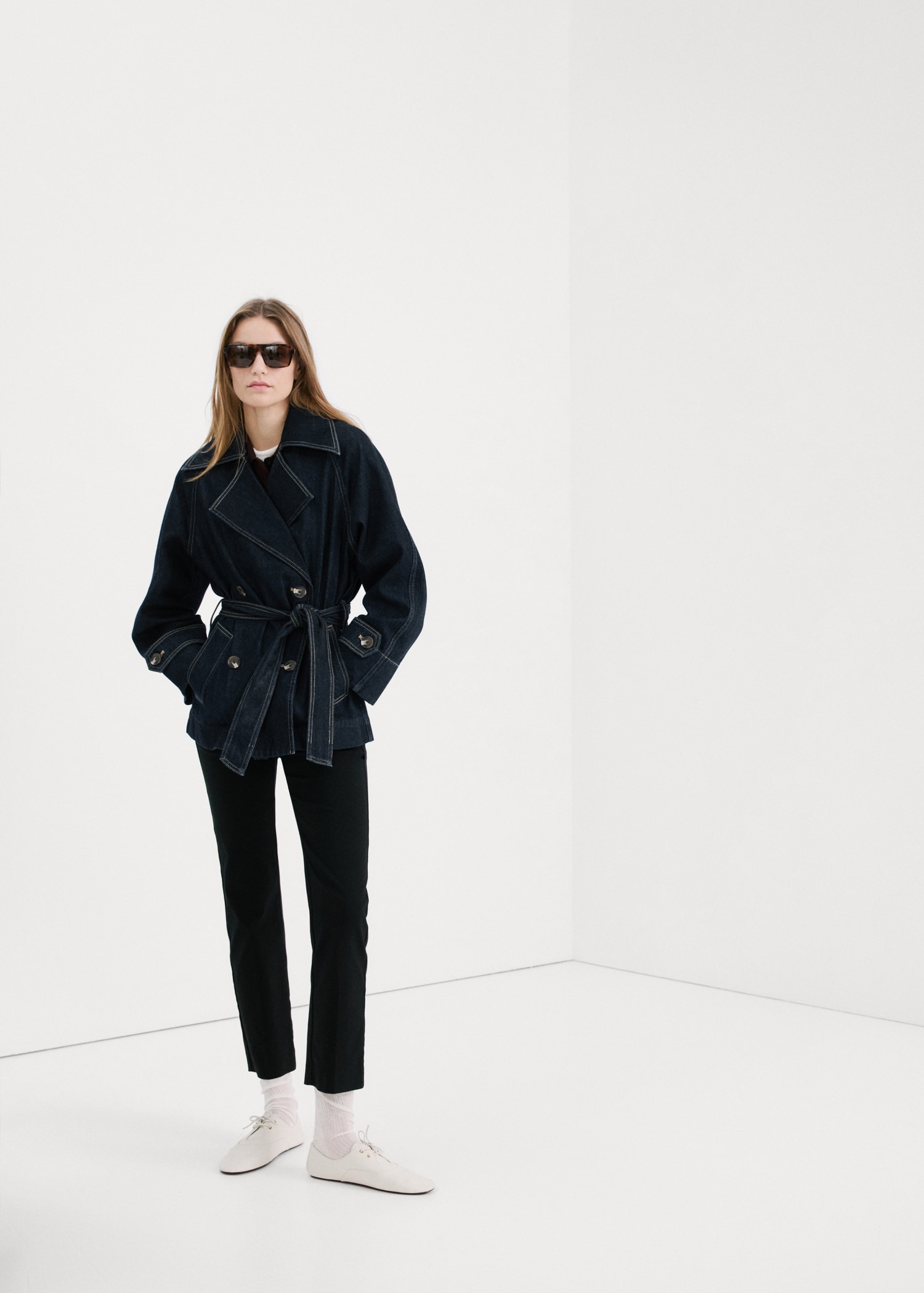 Xhaketë xhins, Mango - M, Blu